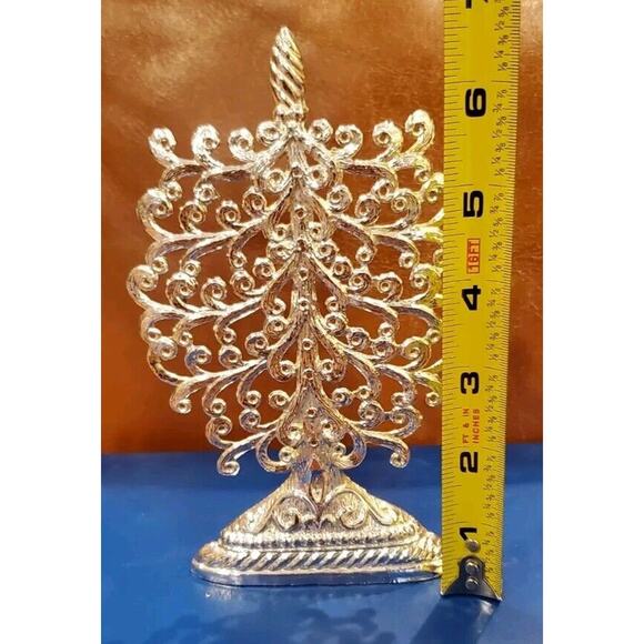 Silver Toned Torino Earring Holder Tree Of Life Jewelry Display - Picture 5 of 5